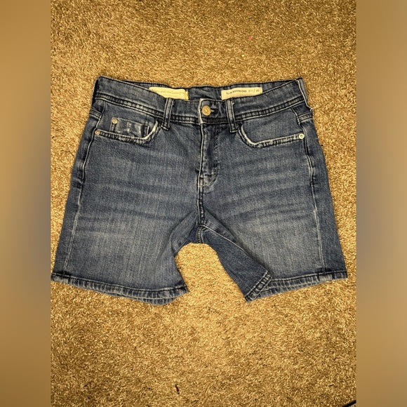 PILCRO and the Letterpress Anthropologie Slim Boyfriend Denim Shorts - Picture 2 of 6